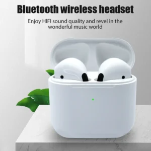 2024Pro 4 TWS Wireless Bluetooth Earphones Headphones Mini Earpone Headset For PC Android Apple iPhone Earbuds Accessories